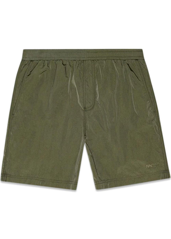 Warren Zwemshort 1442 - Kaki Army-Shorts-Nn. 07-Butler Loftet