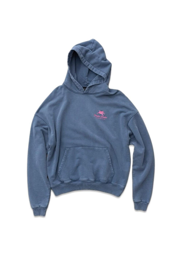 Washed Premium Hoodie - Blauw-Hoodies-Goodies Sportive-Butler Loftet