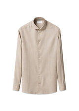 Wide Spread Rounded Single Slim - Beige-Overhemden-Eton-Butler Loftet