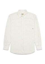 Yuzo knitted shirt - Off White-Shirts-Woodbird-Butler Loftet