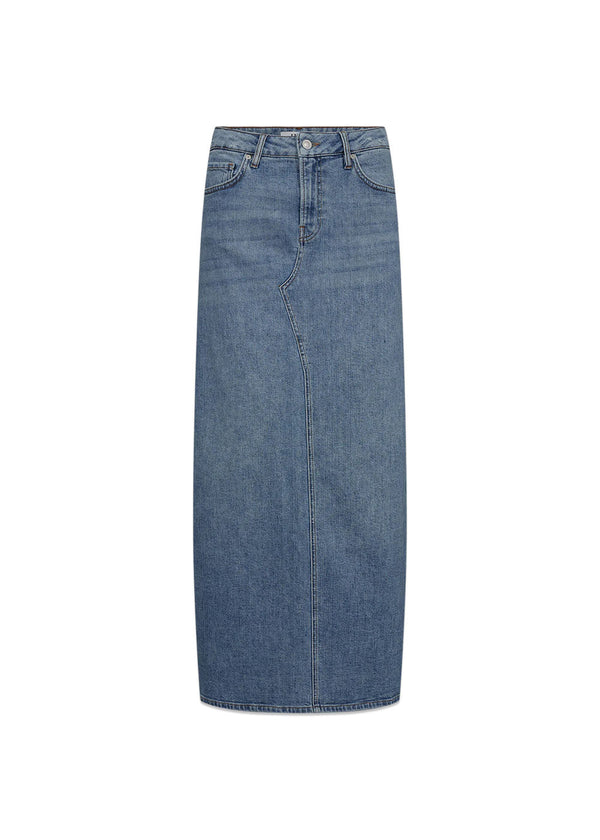 Zoe Maxirok Wash Cadiz - Denim Blue-Rokken-Ivy Copenhagen-Butler Loftet