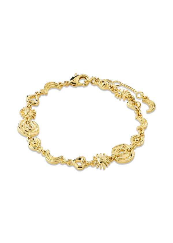 MISHA bracelet gold-plated - Gold Plated