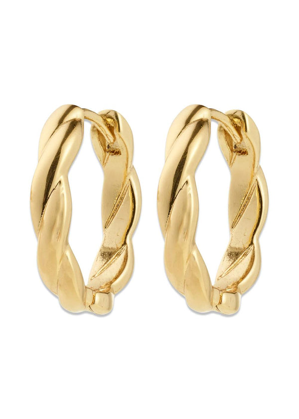 DECLAN earrings gold-plated - Gold Plated