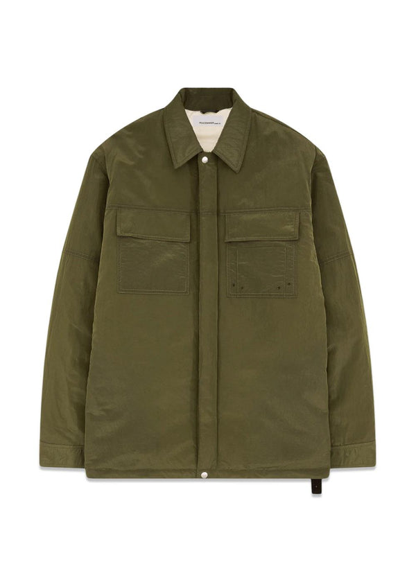 Padded Overshirt - Military Green