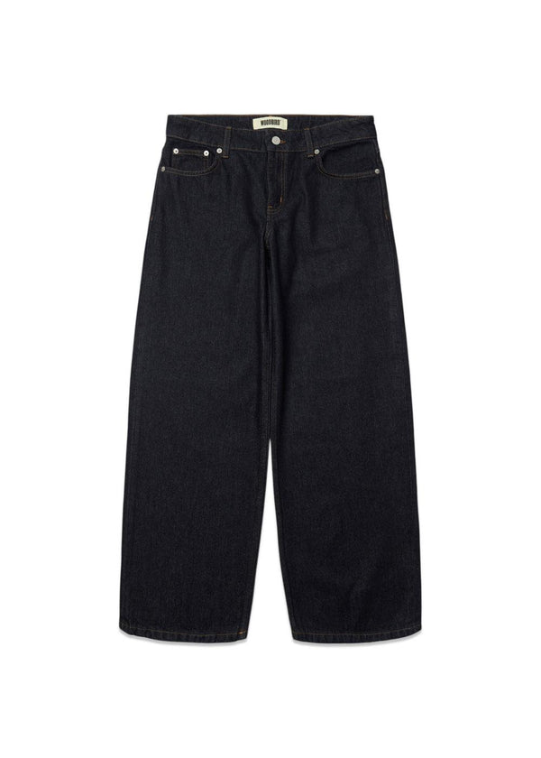 Aya Raw Jeans - Raw Blue