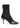 LEATHER LAMB STRETCH BOOTS - Black