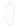 JOANNA flat snake chain necklace silver-plated - Silver Plated