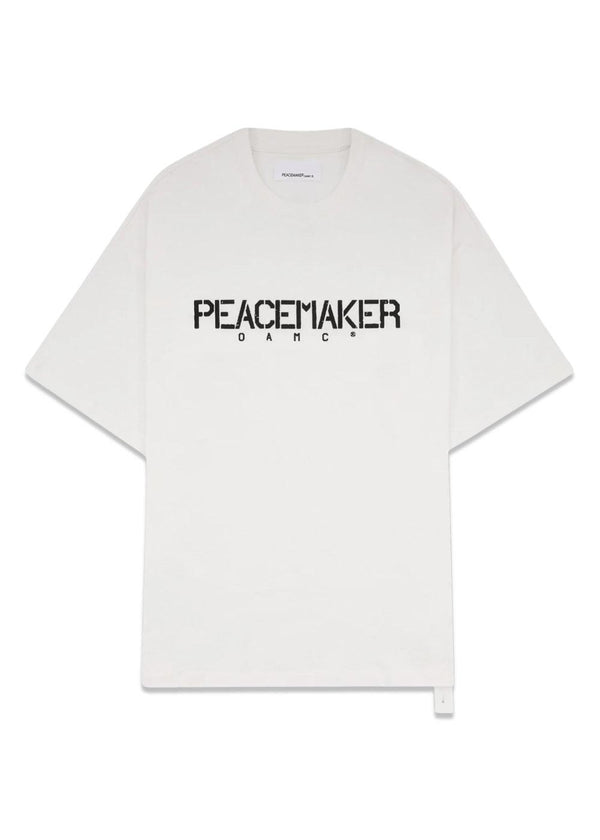 Regular Tee Stencil Print - White
