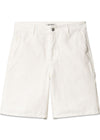 w' pierce short - Off-White Rinsed-Shorts-Carhartt WIP-Butler Loftet
