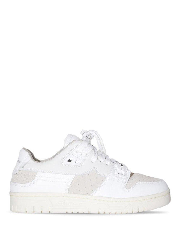 Acne Studios' 08STHLM Low ES Mix W - White/Off White. Køb sneakers her.