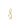 Maria Blacks Adish Earring - Gold. Køb øreringe her.