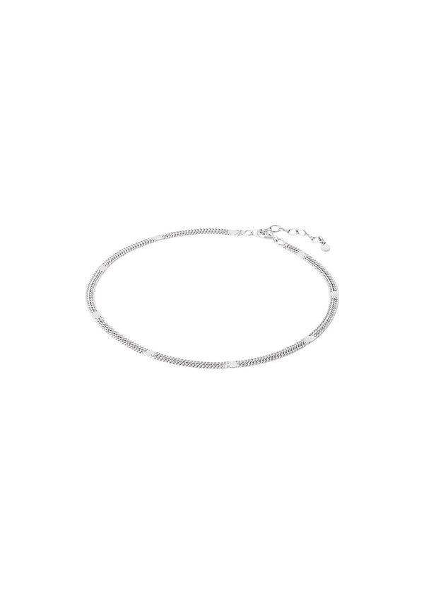 Pernille Corydons Agnes Anklet Adj. 23-26 cm - Silver. Køb smykker her.