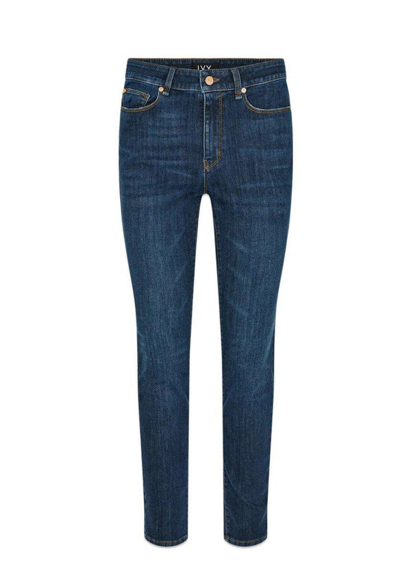 Ivy Copenhagens Alexa Earth Jeans Wash Crispa Siena - Denim Blue. Køb jeans her.