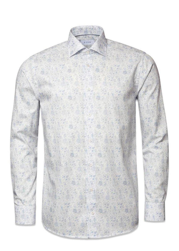 Etons All Over Print - Blue Print. Køb shirts her.