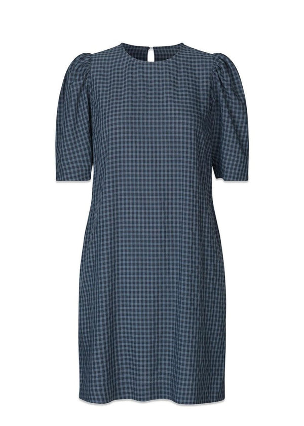 Modströms AndreaMD dress - Dark Sea. Køb kjoler her.