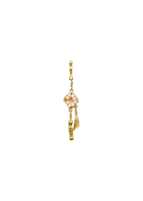 Maanestens Ansa Earring - Sterling Silver (925) Gold Plated. Køb øreringe her.