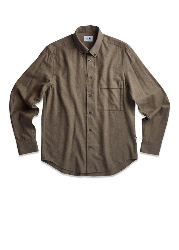 Nn. 07s Arne BD 5159 - Dark Clay. Køb shirts her.