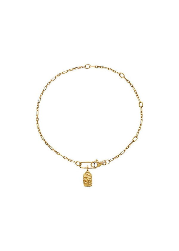 Maanestens Ash Bracelet - Sterling Silver (925) Gold Plated. Køb armbånd her.