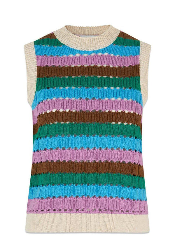 Modströms AxelMD vest - Multi Stripe. Køb veste her.