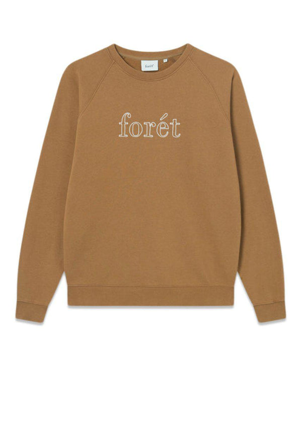 Foréts BORDER SWEATSHIRT - Rubber/Cloud. Køb sweatshirts her.