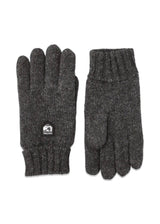 Hestra's Basic Wollen Handschoen - Houtskool. Koop hier handschoenen.