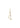 Stine A's Bella Moon Earring With Pearl - Gold. Køb øreringe her.