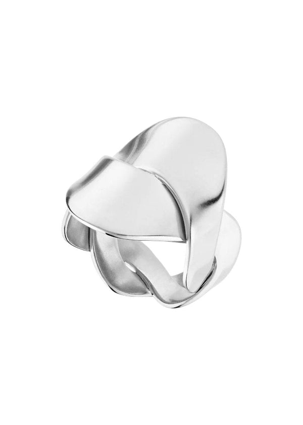 Jane Kønigs Big Wavy Ring - Silver. Køb smykker her.