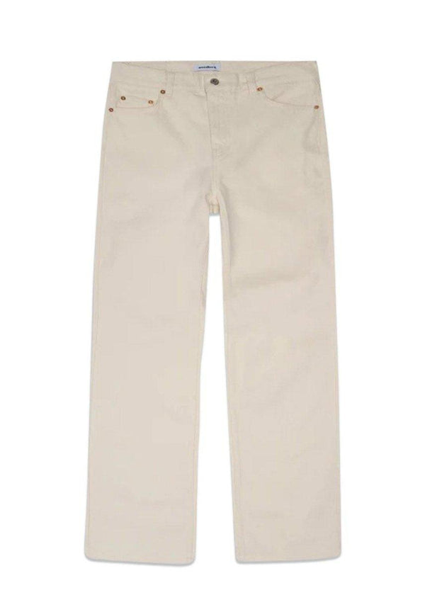 Woodbirds Carla Gebroken witte Jeans - Gebroken wit. Koop hier jeans.