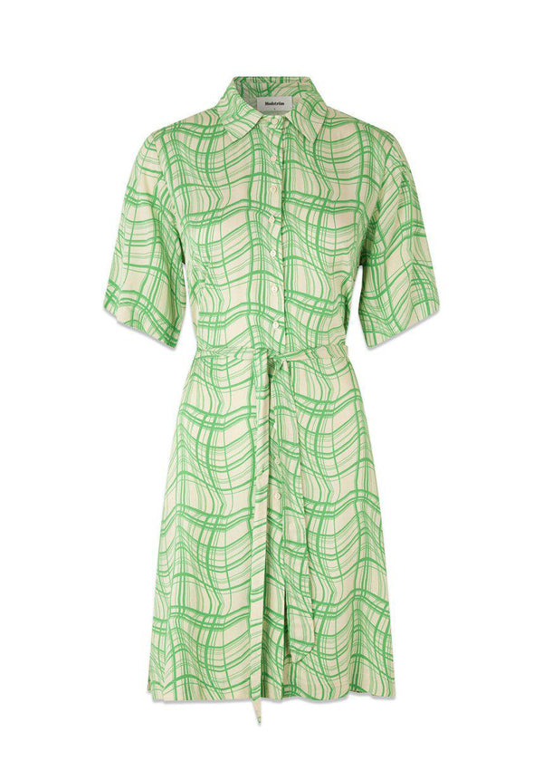 Modströms CarsenMD print dress - Distorted Check. Køb kjoler her.