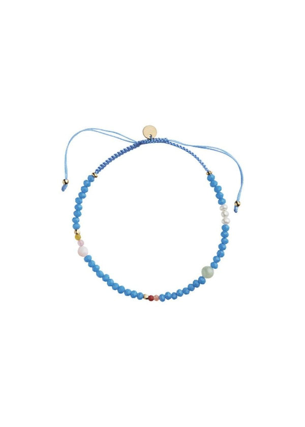 Stine A's Color Crush Bracelet - Santorini Mix - Gold. Køb armbånd her.