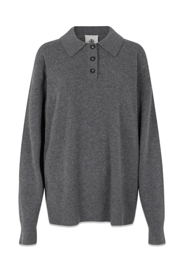 The Garments Como Sweater - Grey Melange. Køb sweatshirts her.