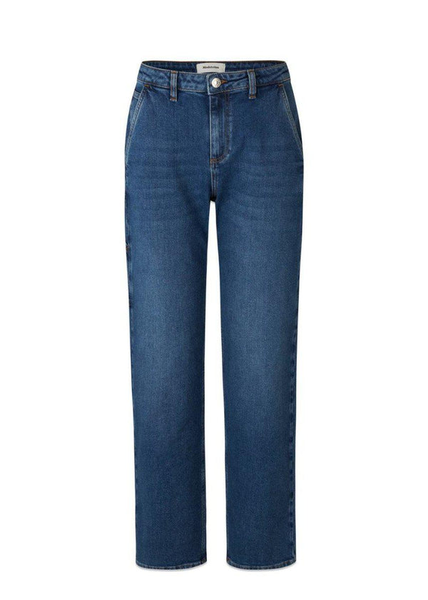 Modströms ConnaMD jeans - Distressed Blue. Køb jeans her.