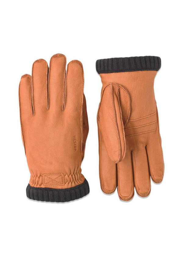 Hestras Deerskin Primaloft Rib - Cork. Køb handsker her.