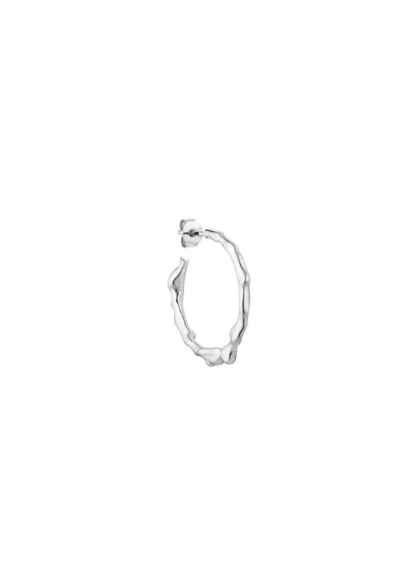 Jane Kønigs Drippy Hoop - Silver. Køb smykker her.
