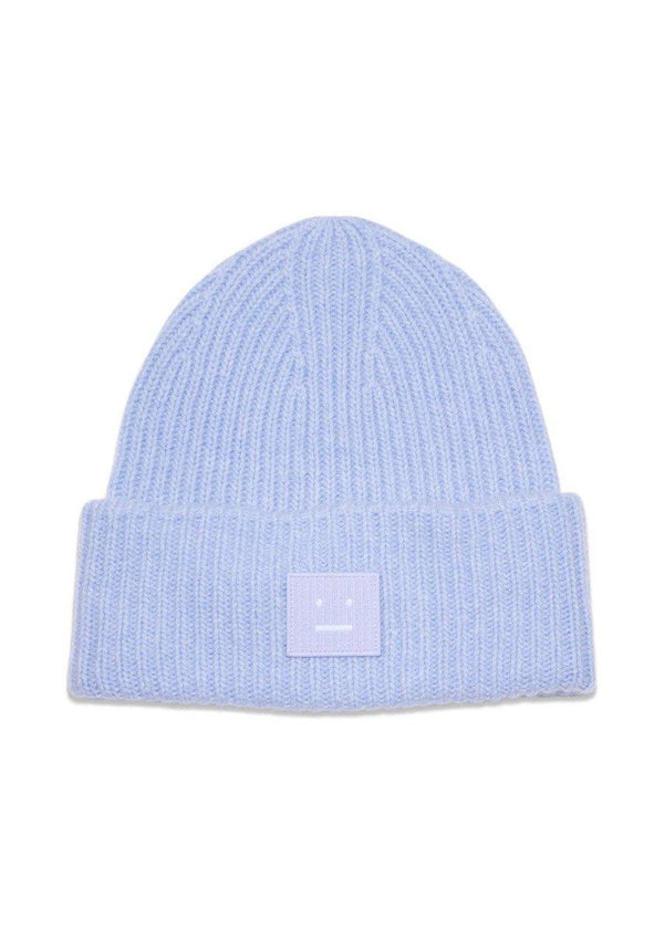 Acne Studios' FA-UX-HATS000063 - Cornflower Blue Melange. Køb huer her.