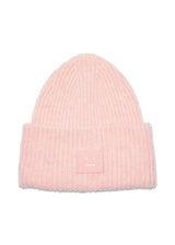 Acne Studios' FA-UX-HATS000063 - Faded Pink Melange. Køb huer her.