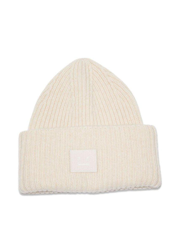 Acne Studios' FA-UX-HATS000063 - Oatmeal Melange. Køb huer her.