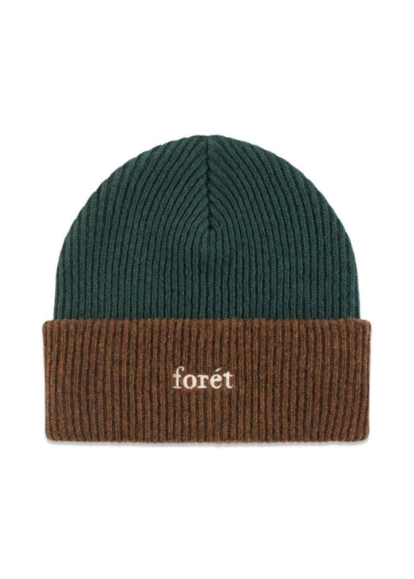 Foréts FIR BEANIE - Dark Green/Rubber. Køb huer her.