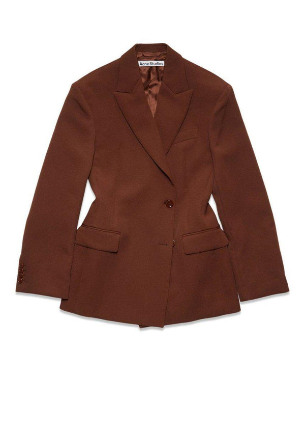 Acne Studios' FN-WN-SUIT000411 - Cognac Brown. Køb blazers her.