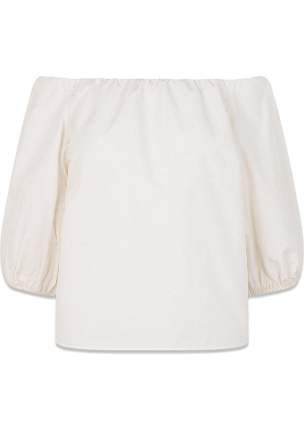 Modströms FernandoMD top - Soft White. Køb toppe her.