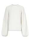 Modströms Goldie o-neck - Off White. Køb strik her.