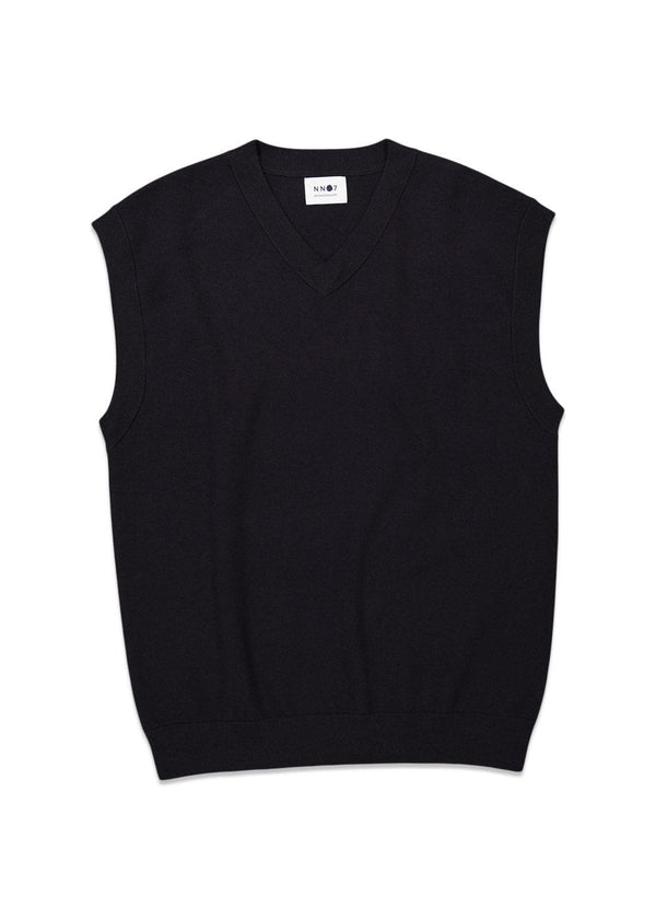 Nn. 07s Harald Vest 6530 - Navy Blue. Køb veste her.