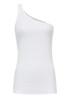 Modströms Igor top met één schouder - Off White. Koop hier topjes.