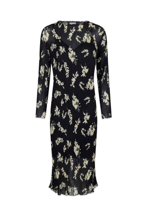 Neo Noirs Janine True Ink Dress - Black. Køb kjoler her.