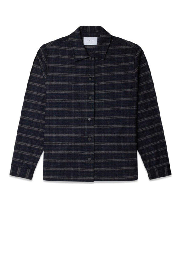 Woodbirds Jaxo Check Shirt - Dark Grey. Køb shirts her.