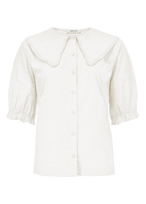 Modströms Jules shirt - Off White. Køb shirts her.