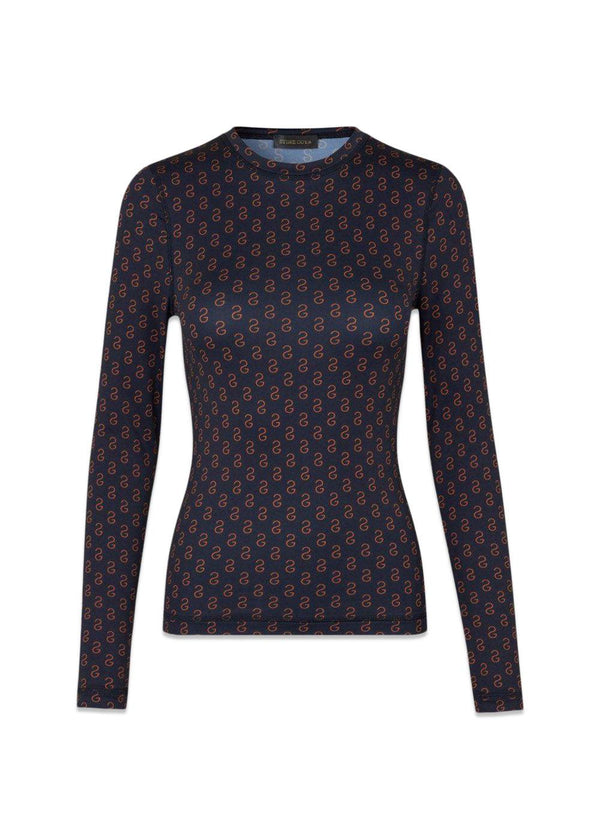 Juno - Sg Logo Navy-Top-Stine Goya-Butler Loftet