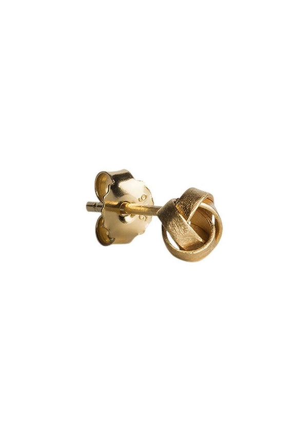 Jane Kønigs KNOT STUD - Guld. Køb accessories her.
