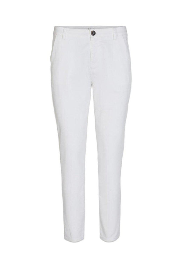 Ivy Copenhagens Karmey chino - White. Køb bukser her.