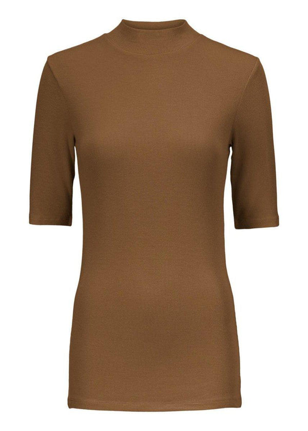 Modströms Krown t-shirt - Brown Oak. Køb t-shirts her.